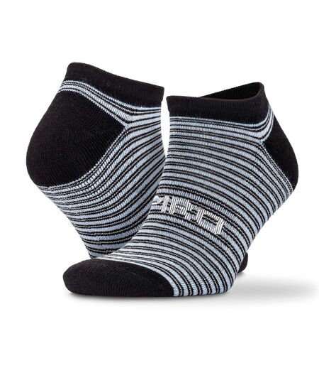 Spiro Unisex Adults Mixed Stripe Trainer Socks (Pack Of 3) (Mixed) - UTPC3499