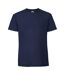 T-shirt ringspun premium homme bleu marine foncé Fruit of the Loom