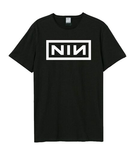 T-shirt Style Nin Adulte Noir Blanc Amplified