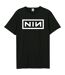 T-shirt Style Nin Adulte Noir Blanc Amplified-1