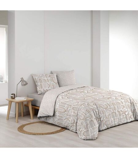 Parure de Lit 3 Pièces Pandoris 240x220cm Beige