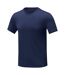 Elevate Mens Kratos Cool Fit Short-Sleeved T-Shirt (Navy) - UTPF3930
