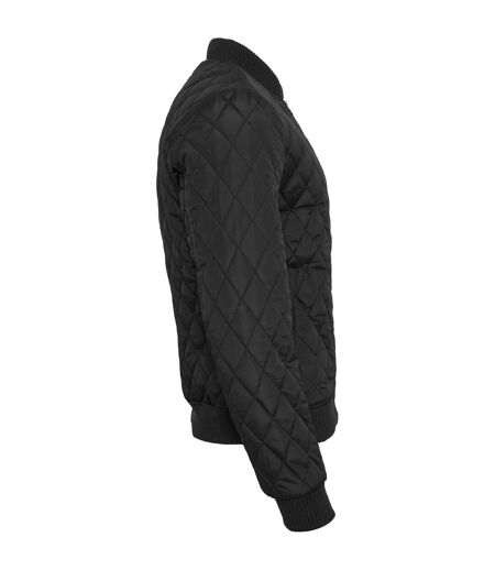 Doudoune Motif/style Losange Homme Noir Urban Classics