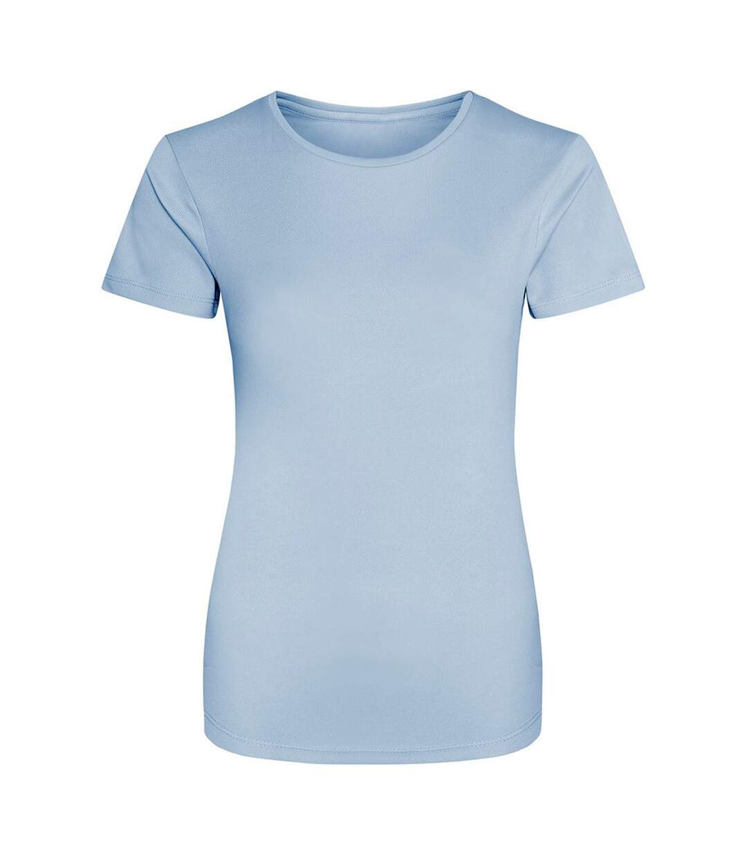 T-shirt de sport femme bleu ciel AWDis