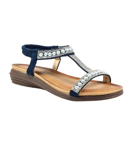 Sandales Tancy Femme Bleu Lunar