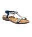 Sandales Tancy Femme Bleu Lunar-1