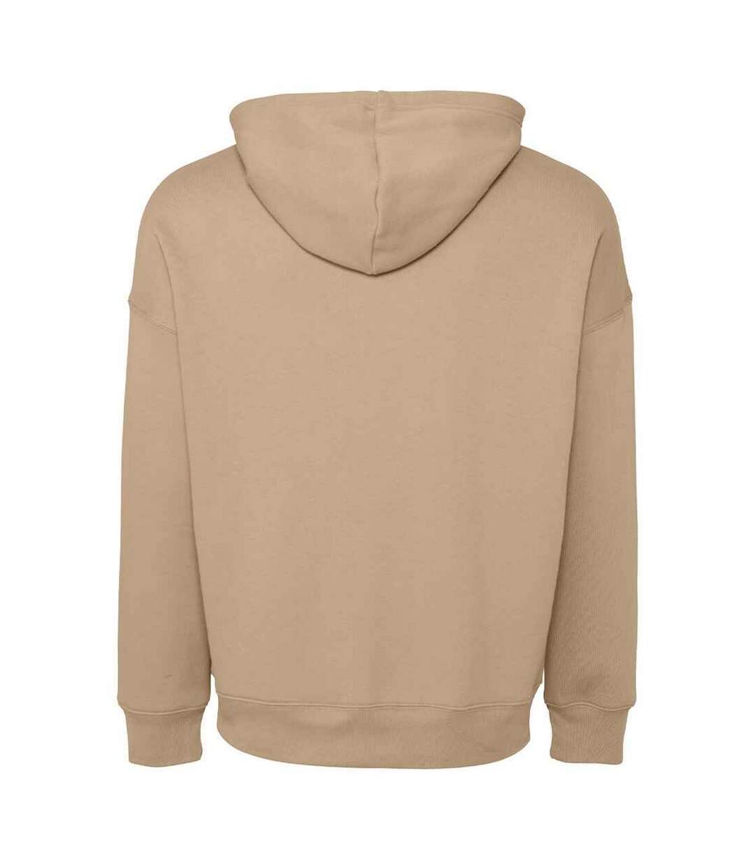 Sweat à capuche adulte marron clair Bella + Canvas