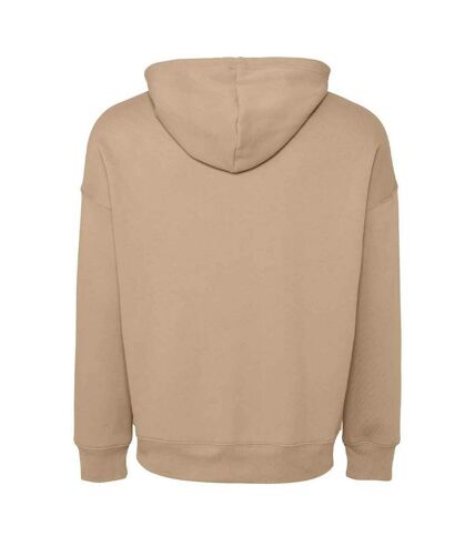 Sweat à capuche adulte marron clair Bella + Canvas