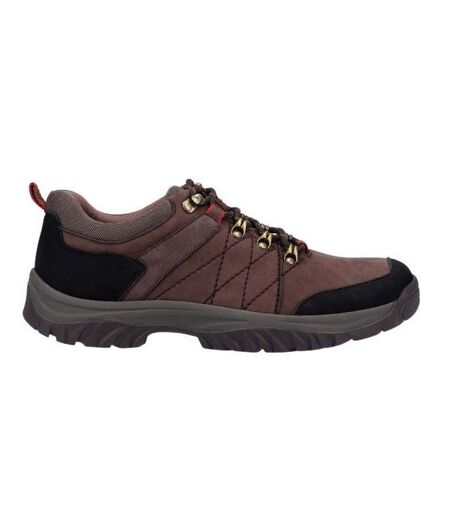 Cotswold Mens Toddington Lace Up Nubuck Leather Shoe (Brown) - UTFS7125