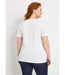 T-shirt motif fleurs encolure ronde-2