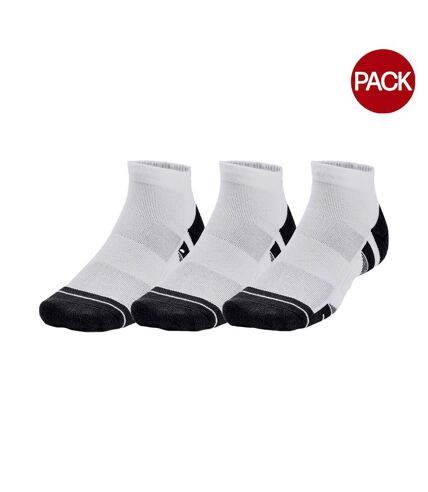 Pack of 3  Unisex adult performance tech socks  white Under Armour