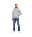 Sweat À Capuche Scouts Homme Gris Chiné Crosshatch-1
