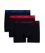 X3 Boxers Noir/Rouge Homme Tommy Hilfiger UM0UM02763 - XXL