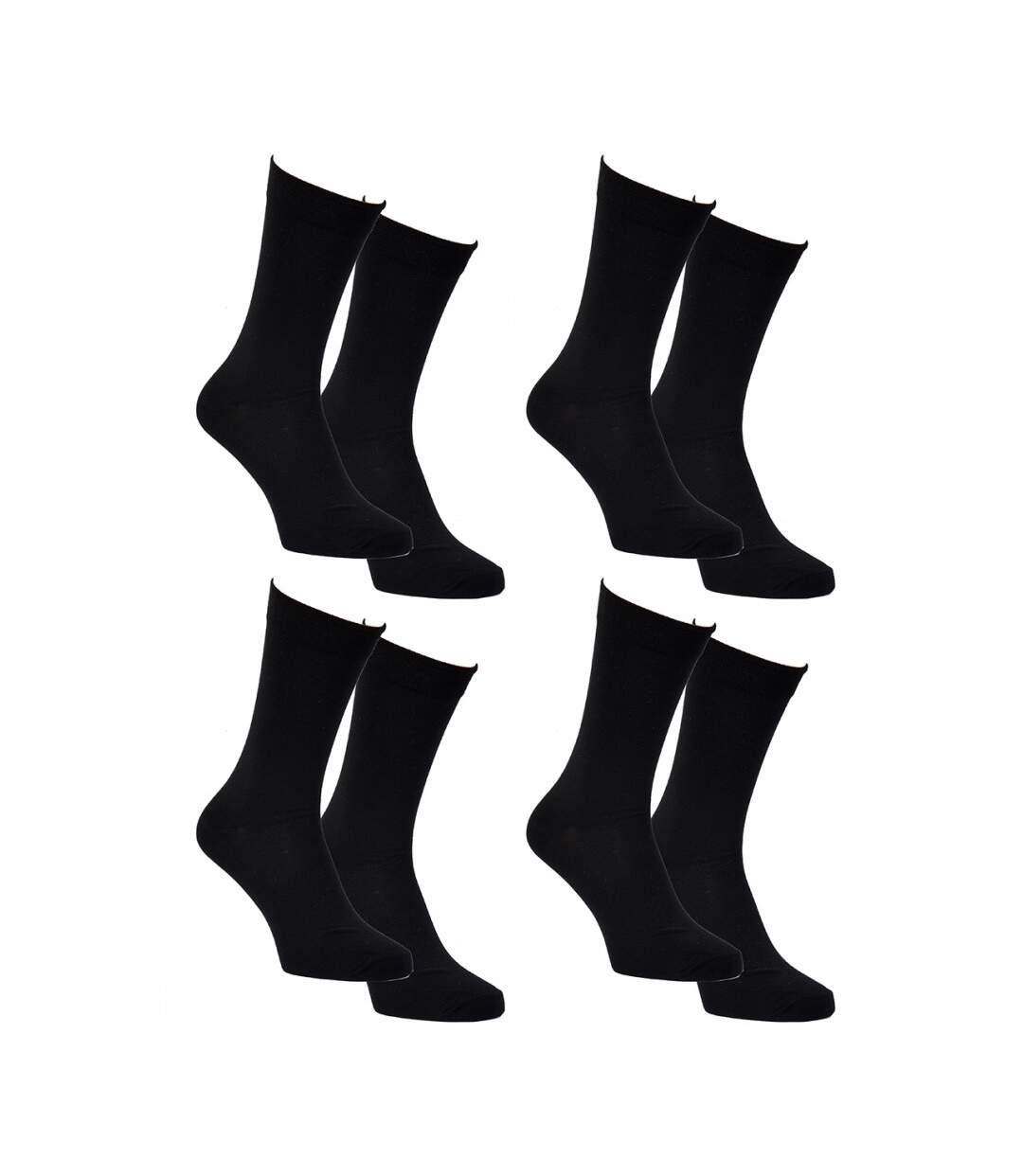 Chaussettes homme en Coton BIO Ultra Confort-Assortiment modèles photos selon arrivages- - Pack de 12-2