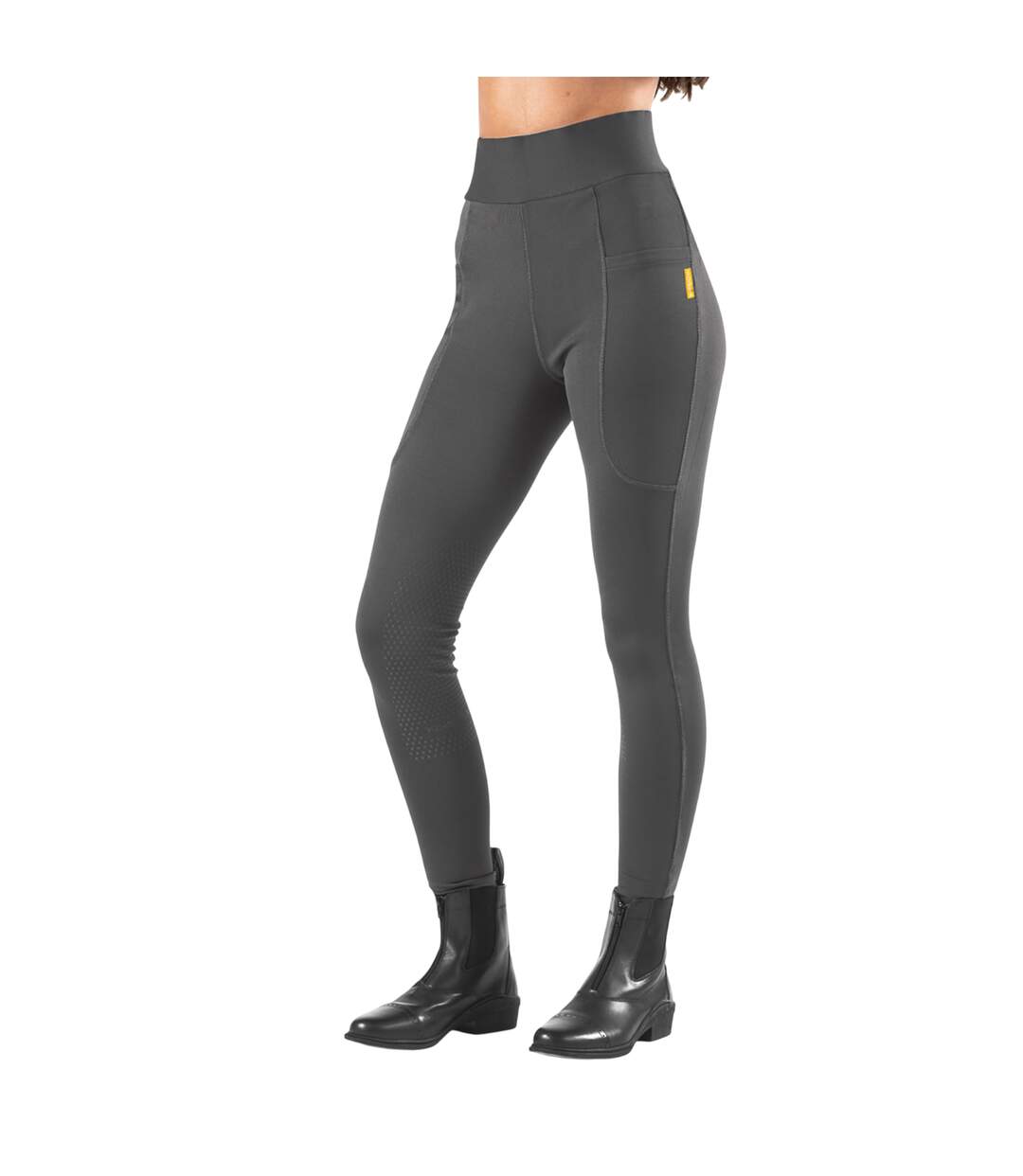 Collant D´équitation Alderley Femme Gris Whitaker-2