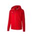 Sweat zippé rouge homme puma teamgoal - l-1