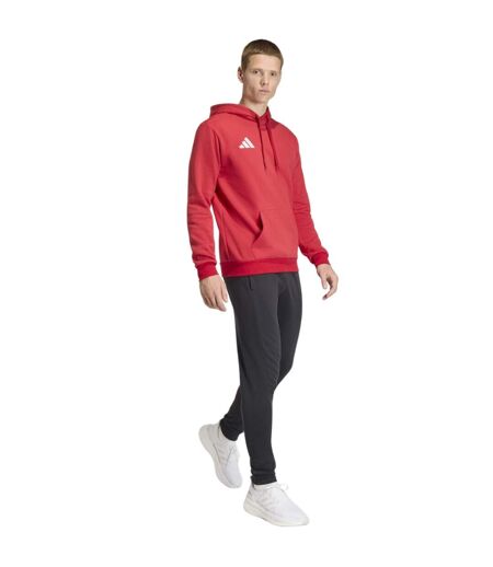 Sweat À Capuche Entrada Homme Rouge Adidas