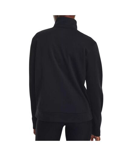 Sweat 1/4 de Zip Noir Femme Under Armour Fleece - M