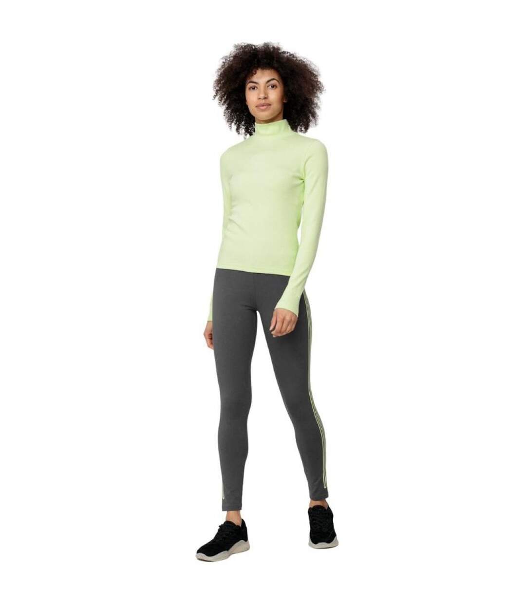Haut Manches Longues Femme Vert 4F-4