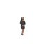 Robe Courte Femme Noir Blanc Brave Soul-1