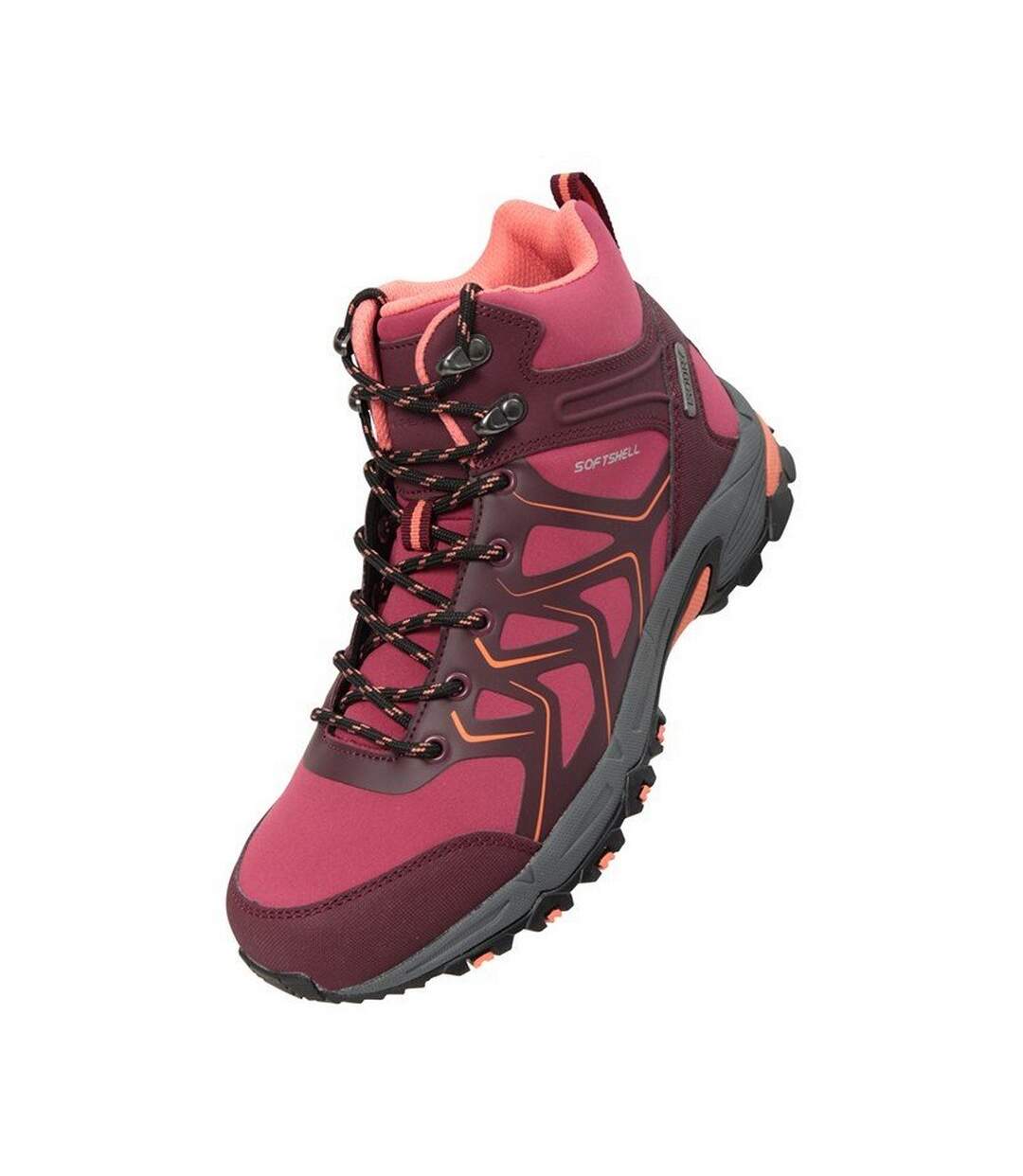 Bottines de marche shadow femme pourpre Mountain Warehouse-1