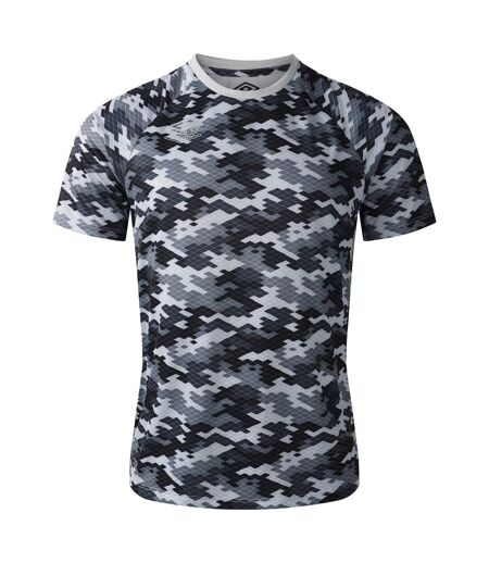 Mens pro training graphic camo jersey harbor mist Umbro