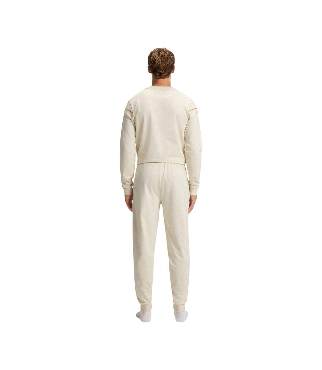 Pantalon De Survêtement Iconic Homme Blanc Boss-3