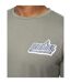 Mens Jampstead T-shirt Olive Crosshatch-4