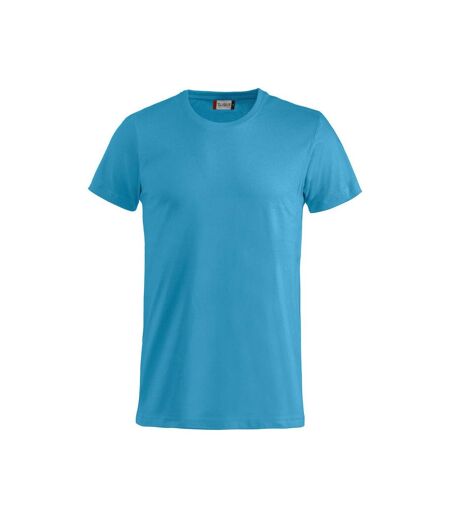 Mens Basic T-shirt Turquoise Clique