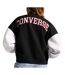 Veste noire femme converse retro-2