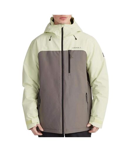 Manteau de ski gris homme o'neill hammer plus snow