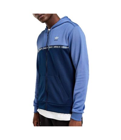 Sweat bleu homme adidas ny tape - l