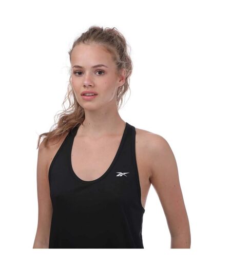 Débardeur femme noir Reebok