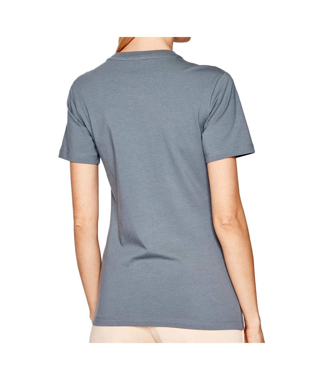 T-shirt Gris Femme Adidas Trefoil - 36-2