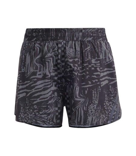 Short De Course Motif/style 3 Rayures Icons Femme Noir Adidas