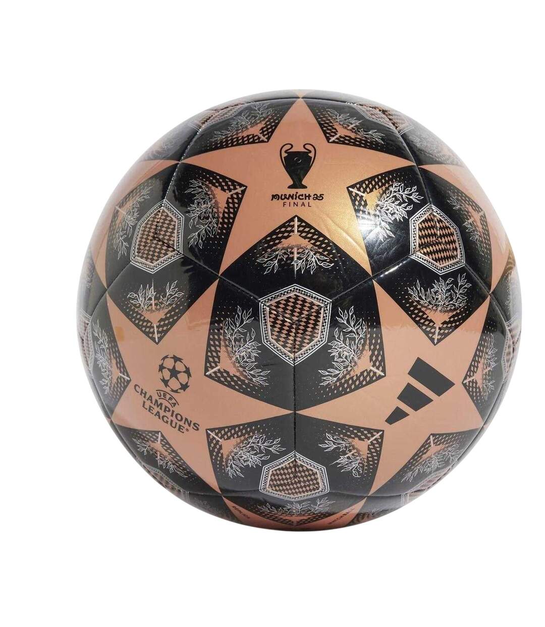 Glider Uefa Champions League Football 5 Gold Black Adidas-1