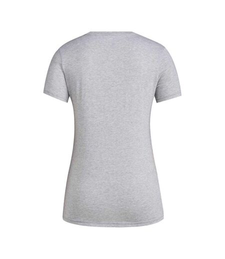 Womens/ladies Minimalist Lightweight Regular T-shirt Grey Adidas