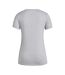 Womens/ladies Minimalist Lightweight Regular T-shirt Grey Adidas-2