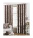 Riva Paoletti Verona Eyelet Curtains (Oyster) (66 x 72in)