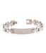 Tottenham Hotspur FC Stainless Steel Bracelet (Silver) (One Size) - UTBS4287