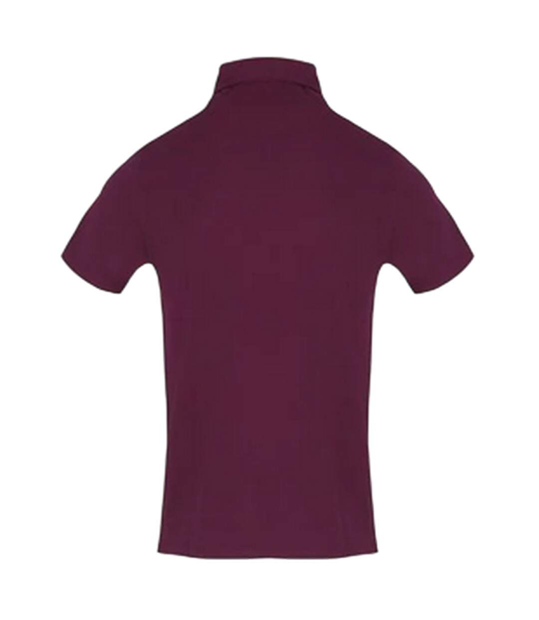 Mens Collared Short-sleeved Polo Shirt Red Aquascutum-2