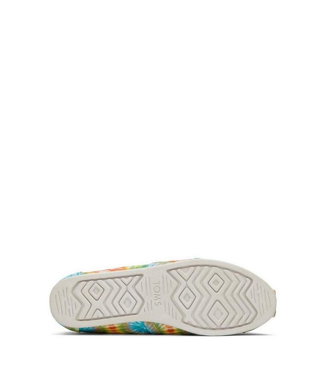 Toms Womens/Ladies Alpargata Tie Dye Espadrilles (Red/Blue/Cream) - UTFS9547-4