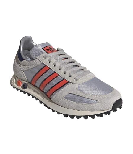 Baskets Course À Pied Og Homme Argenté Rouge Adidas