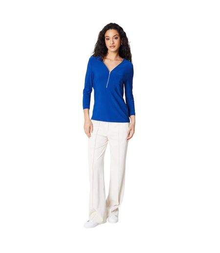 Haut femme cobalt Principles