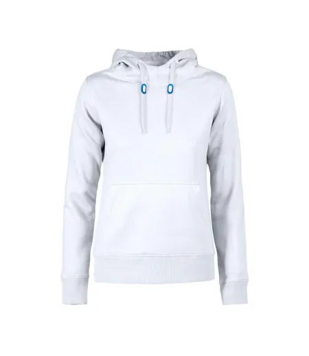 Womens/ladies Fastpitch Hoodie White Printer