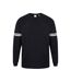 Skinnifit Unisex Adults Drop Shoulder SF Logo Sweatshirt (Oxford Navy) - UTPC2883