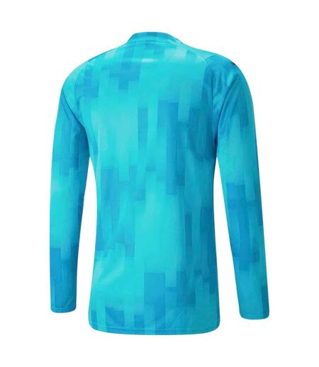 Mens Teamtarget Long-sleeved Goalkeeper Jersey Blue Puma