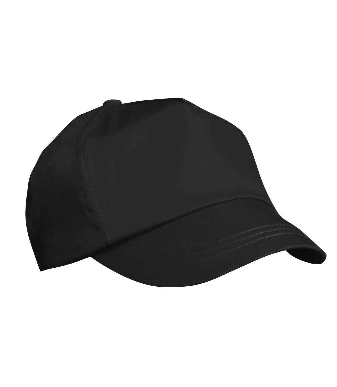 Casquette unie 100% coton enfant unisexe noir Result-1