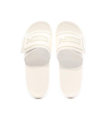 Claquettes ivoires mixte puma royalcat