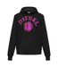 Mens Distorted Hoodie Black Diesel-2